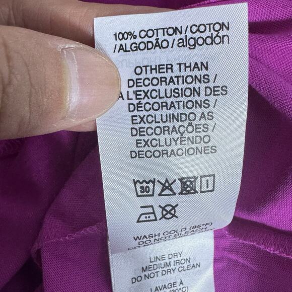 Lacoste Mens Large Pink Tee Shirts MSRP $70 - Picture 7 of 9